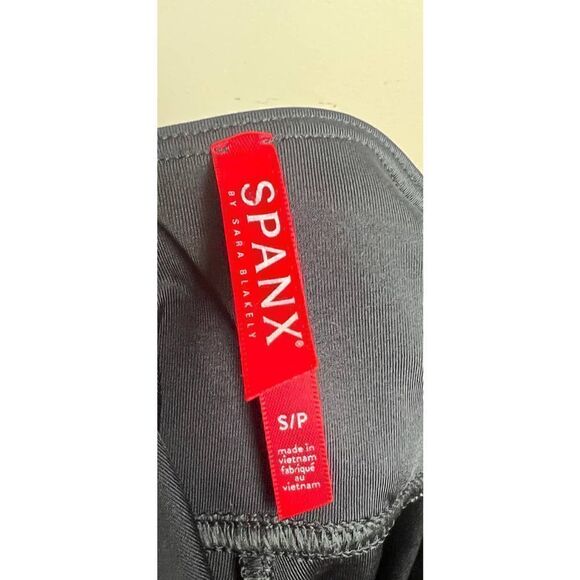 Spanx Black Faux Leather Leggings Sz. S - Picture 5 of 7